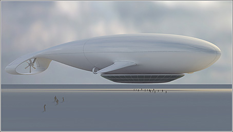 Manned Cloud: aspecto exterior
