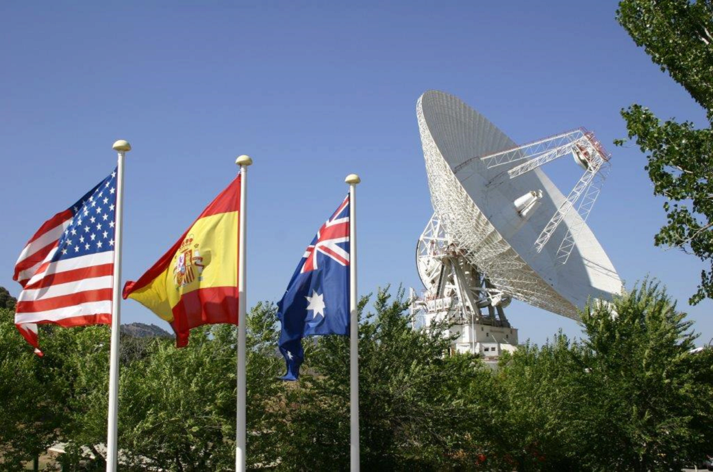 70meter with flags