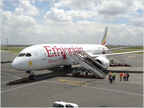 Boeing 787 de Ethiopian