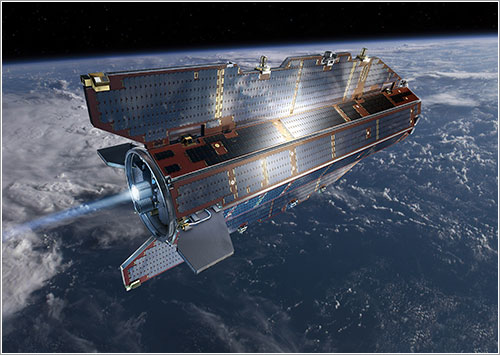 El satélite GOCE en órbita - ESA