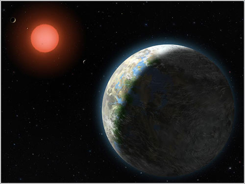 Resultado de imagen de el planeta gliese 581g