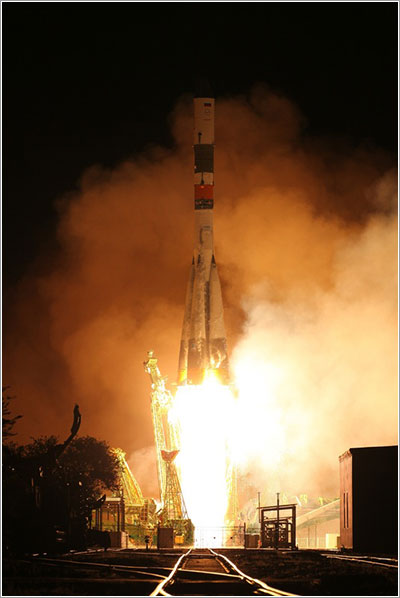 Soyuz-U despegando