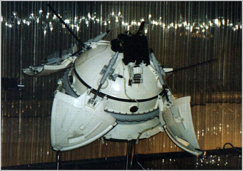 Modelo del aterrizador de la Mars 3