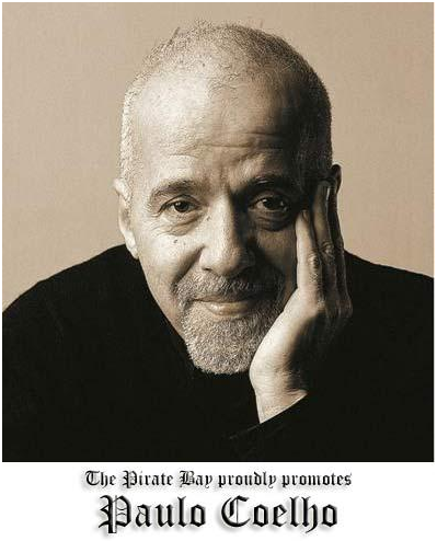 Paulo Coelho en The Pirate Bay