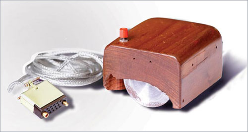 Prototipo del primer ratón de ordenador de la historia