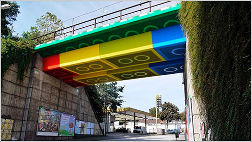 El Lego-Brücke de Wuppertal
