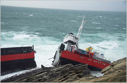 Barco Accidentado Hondarribia