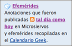 Efemerides Microsiervas, alegrando el día