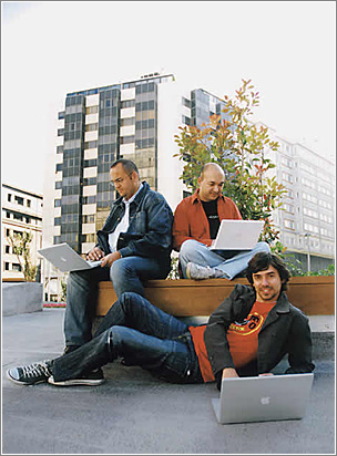 Wicho, Alvy y Nacho, para El País Semanal. Foto: Javier Morán para El País Wicho, Alvy y Nacho, para El País Semanal. Foto: Javier Morán para El País