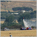 Foto del accidente del avión de Spanair en Barajas (C) Ricardo Sanabria