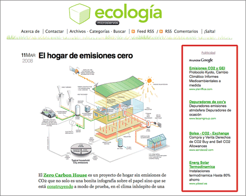 AdSense en Microsiervos