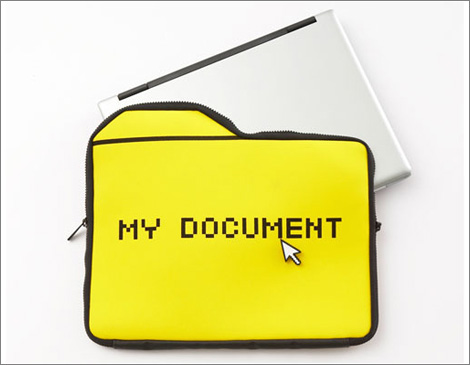 Bonita funda-carpeta para port�til / 25togo.com