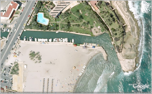 Parador Javea en Google Earth