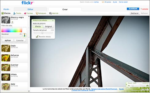 Picnik en Flickr Picnik en Flickr