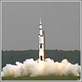 Volando alto: una maqueta del Saturno V
