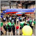 Southwest Airlines modifica uno de sus 737 para hacerlo más «verde» Southwest Airlines modifica uno de sus 737 para hacerlo más «verde»