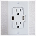 Enchufe para pared con puertos USB Enchufe para pared con puertos USB