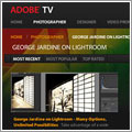 Adobe TV: videotutoriales de fotografía y software Adobe TV: videotutoriales de fotografía y software