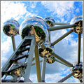 El Atomium de Bruselas, una curiosa y autorreferente construcción El Atomium de Bruselas, una curiosa y autorreferente construcción