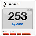 Calculadora de equivalencias en emisiones de CO2 Calculadora de equivalencias en emisiones de CO2