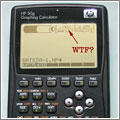 Calculadora cargada con antimateria Calculadora cargada con antimateria