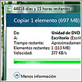 Windows Vista y sus cálculos sobre velocidad de copia