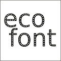 Ecofont, la tipografía ecológica Ecofont, la tipografía ecológica