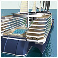 Un crucero propulsado a vela Un crucero propulsado a vela
