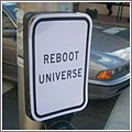 Encontrado el botón de reset del Universo Encontrado el botón de reset del Universo