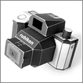 Rubikon: la cámara de papel que funciona, en forma de recortable Rubikon: la cámara de papel que funciona, en forma de recortable