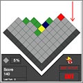 Skidtris, una variante de Tetris