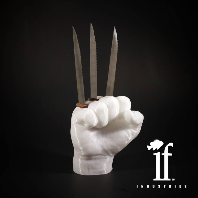 Wolverine steak knife holder