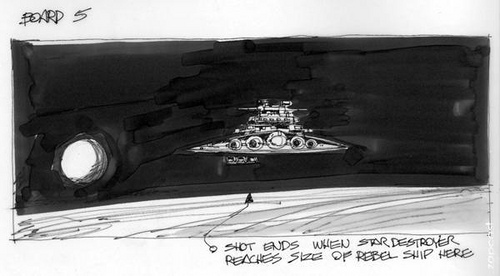 Storyboards Star Wars