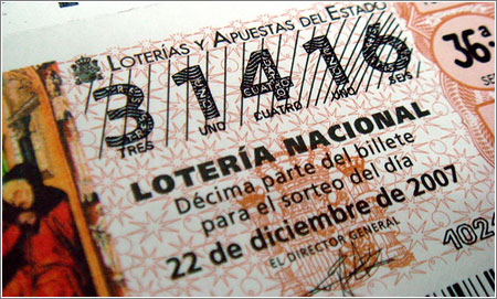 El 31416 para el Sorteo especial de Loteria de Navidad