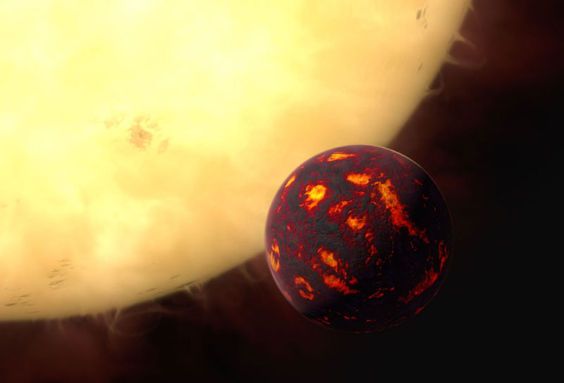 Impresión artística de 55 Cancri e