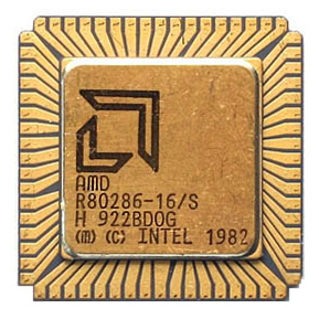 Un 80286 Intel/AMD