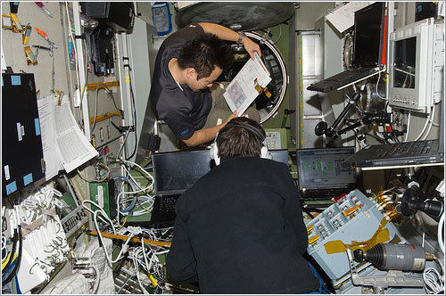 A bordo de la ISS - NASA