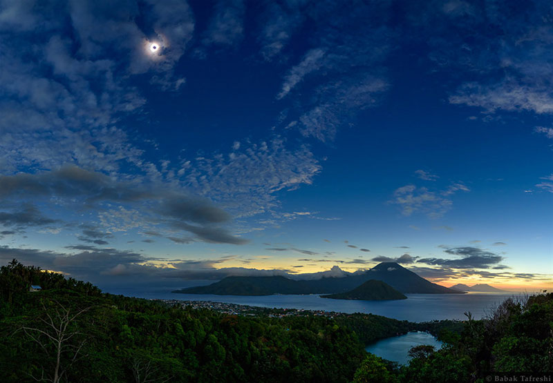 Dark Sun over Ternate