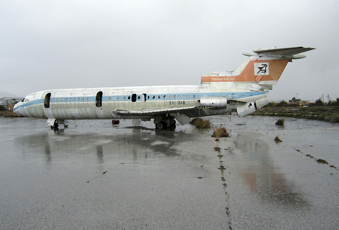 Airplane On Nicosia Airport