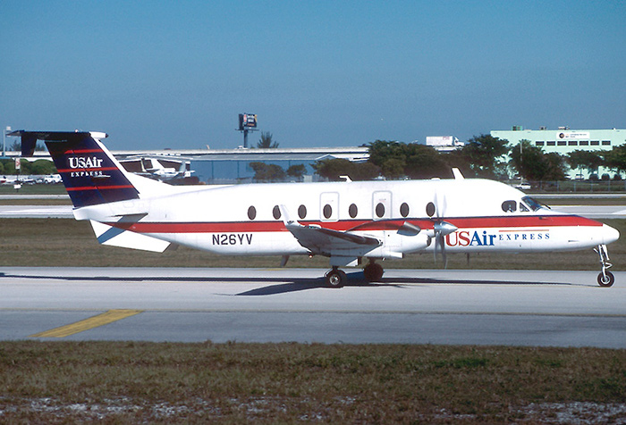 Beech 1900D USAir Express Air Midwest AN1076504 1