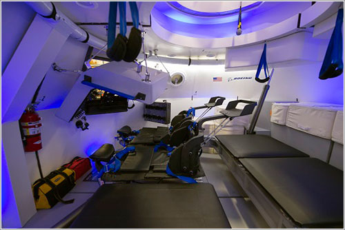 Interior de la CST-100