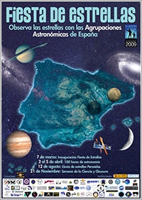 Cartel fiesta de estrellas