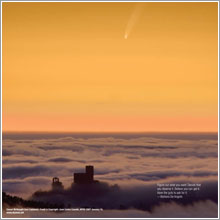 Comet McNaught over Catalunia © Juan Carlos Casado