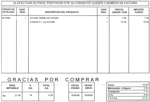 Canon digital en acción