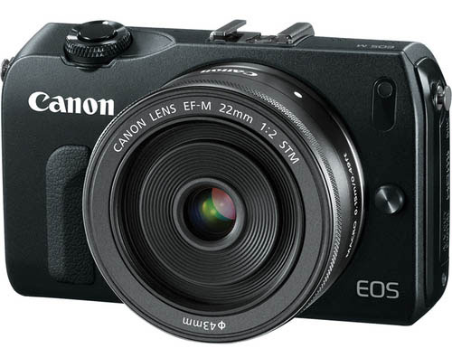 Canon EOS-M en negro