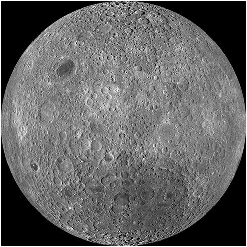 La cara oculta de la Luna por la LRO - NASA / GSFC / Arizona State Univ. / Lunar Reconnaissance Orbiter