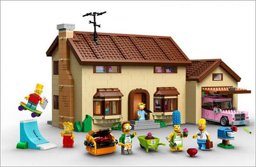 Chez Simpsons en Lego