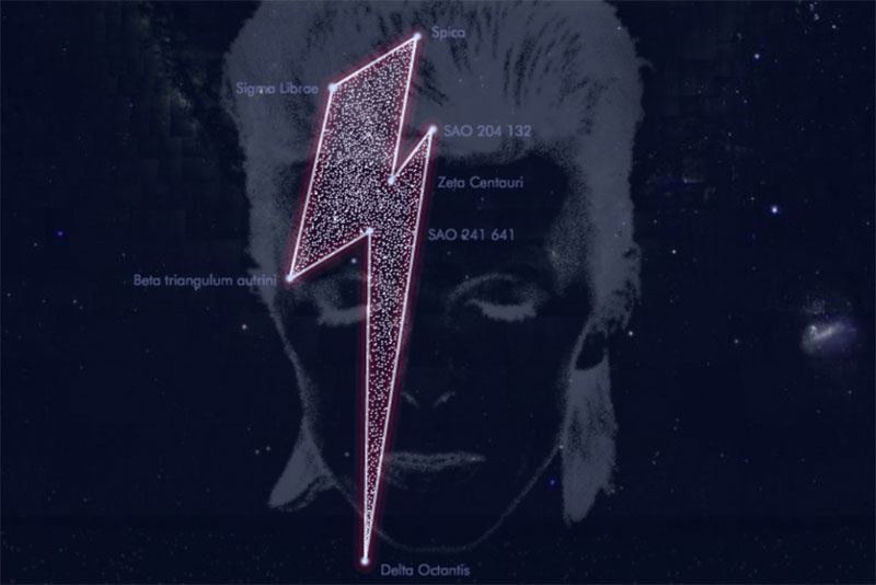 ¿Constelación Bowie? Va a ser que no