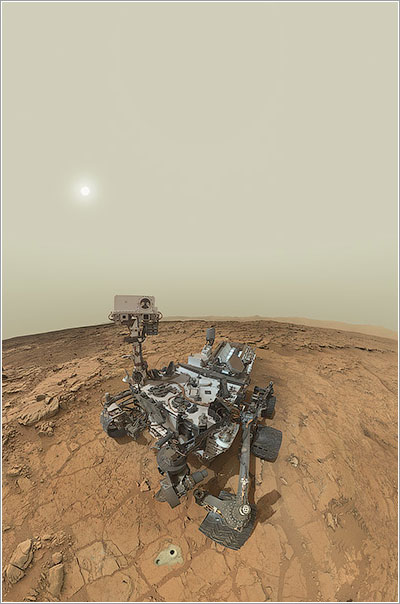 Autorretrato de Curiosity