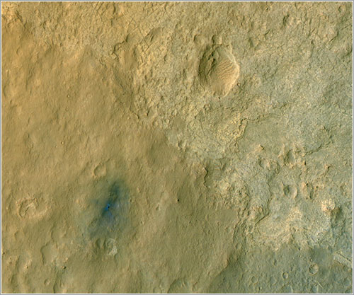 Curiosity en color exagerado